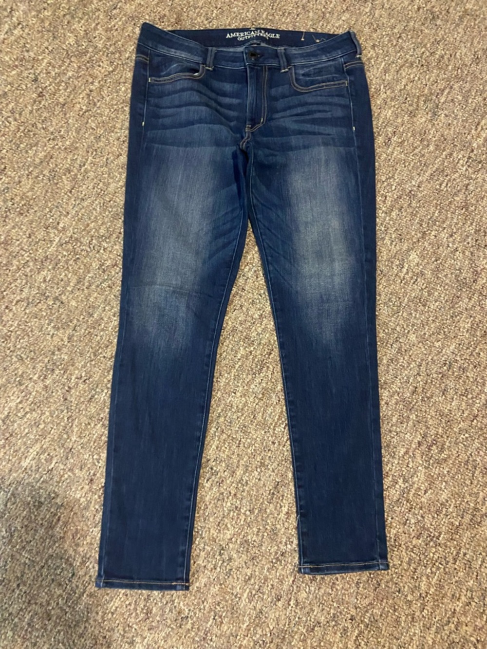 American Eagle Outfitters Size 12 Long Women's Skinny Jeans Super Stretch